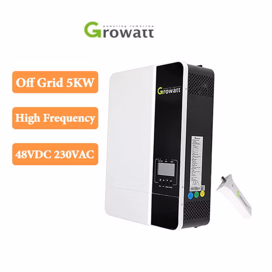 Growatt Solar Inverter 48V Es Series 3500watt 5000watt Single Phase off Grid Solar Inverter