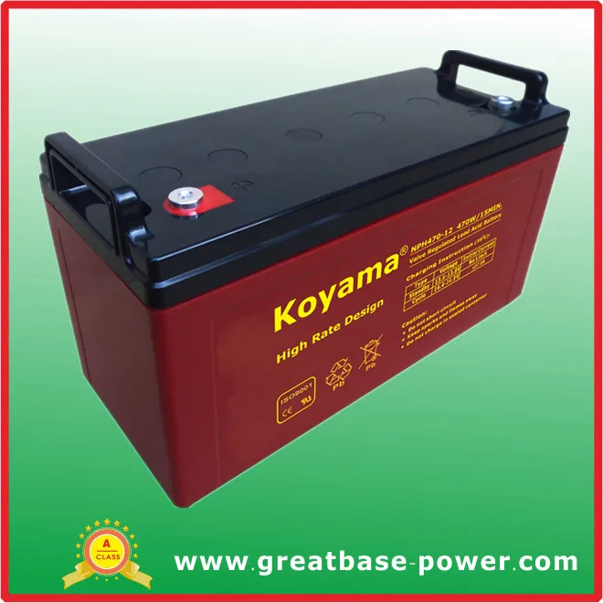 Preços da bateria de armazenamento solar de 12 V da série de alta taxa 2021 Nph470-12