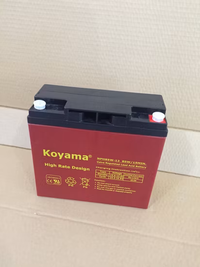 Bateria de Gel de Alta Taxa 12V28ah para UPS de Alta Eficiência